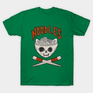noodles skull T-Shirt